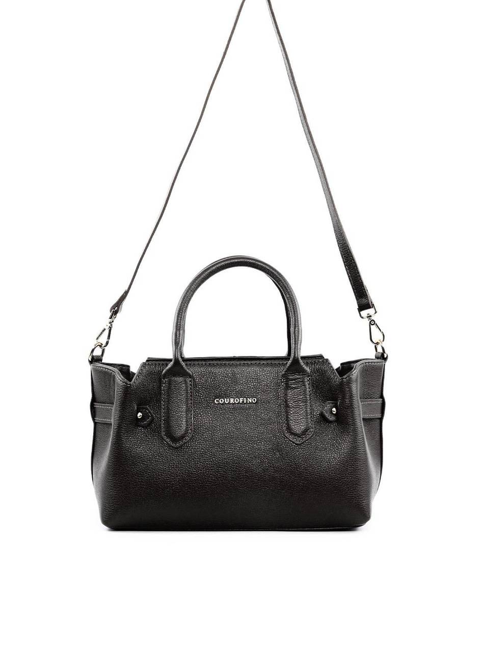 Bolsa Tote com Alça Dupla - Preta BSI-6116 - PR