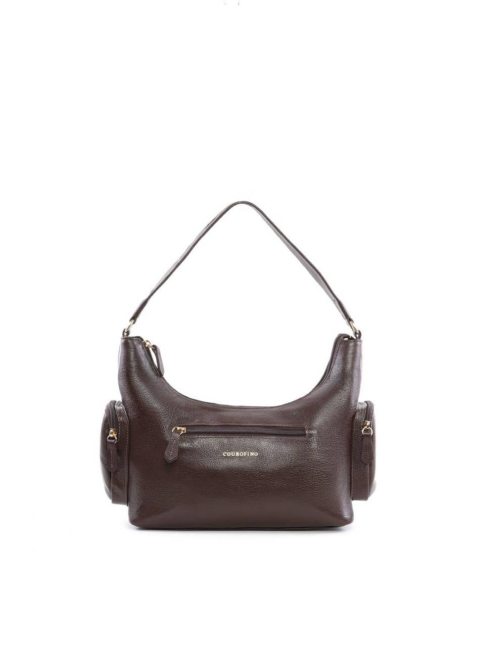 Bolsa Tote Média Multipocket - Cacau BSI-6414 - CA