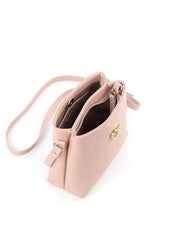Bolsa Transversal Duas Divisórias - Nude BSI-6386 - NU