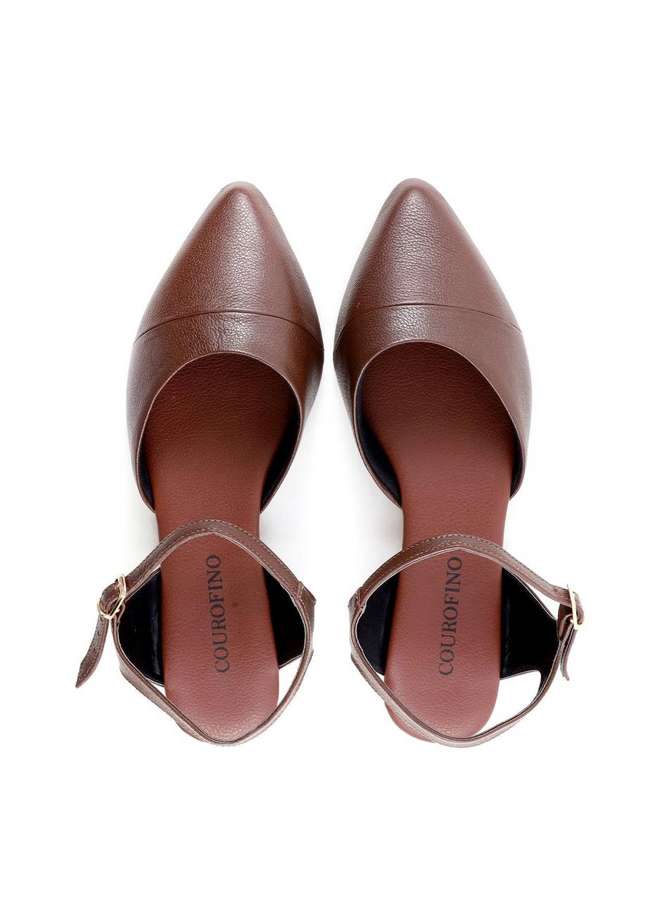 Sapatilha Slingback de Bico Fino - Cacau SDI-12175 - CA