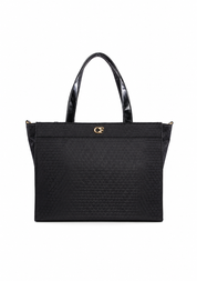 Bolsa Tote com Alça Dupla - Preta BSI-6220 - PR