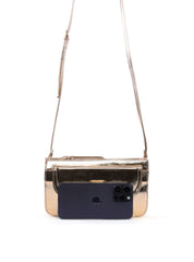 Bolsa Transversal Pequena com Bolso Frontal BSI-6539 - AU