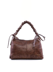 Bolsa Hobo de Mão com Alça Franzida - Cacau BSI-6009 - CA