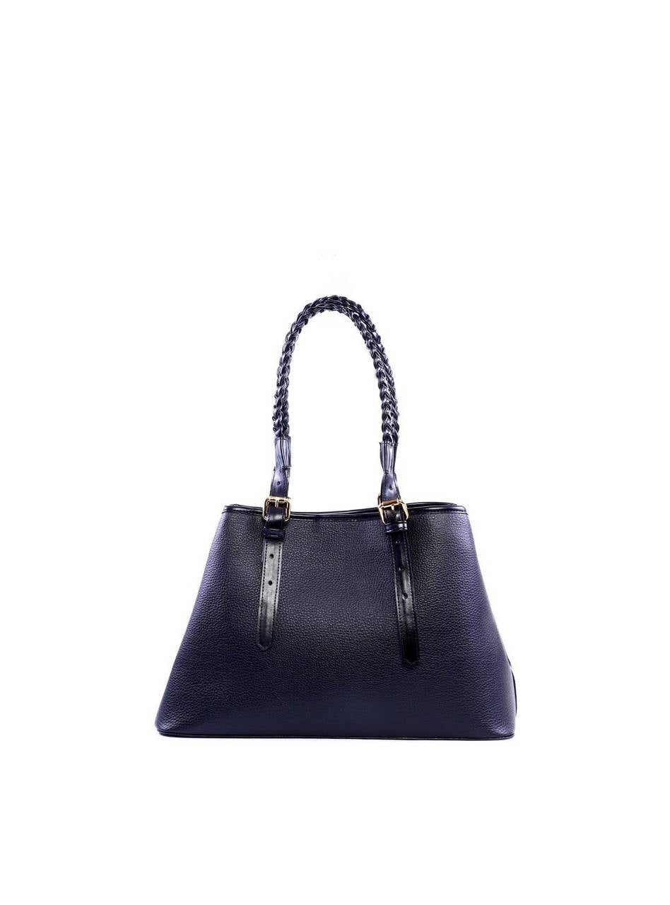 Bolsa Jace Bucket Alça Trançada - Preta BSI-6315 - PR