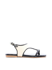 Rasteira em Palha com Tira Fina - Preta SDI-11940 - PR