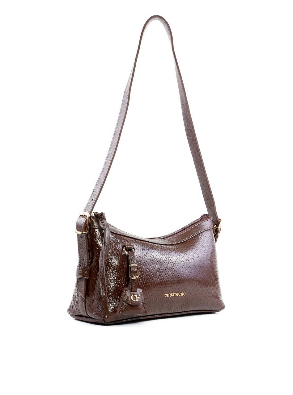 Bolsa Baguette com Alça Dupla - Cacau BSI-6250 - CA