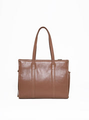 Bolsa Tote com Detalhes de Tiras com Nós e Ponteiras - BSI-5974 - NU BSI-5974 - NU