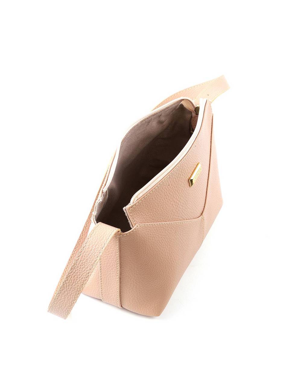 Bolsa Tote Transversal com Costura Frontal - Nude BSI-6451 - NU