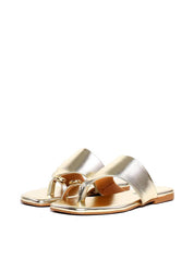 Rasteira com Tira Larga e Medalha - Ouro SDI-11906 - AU