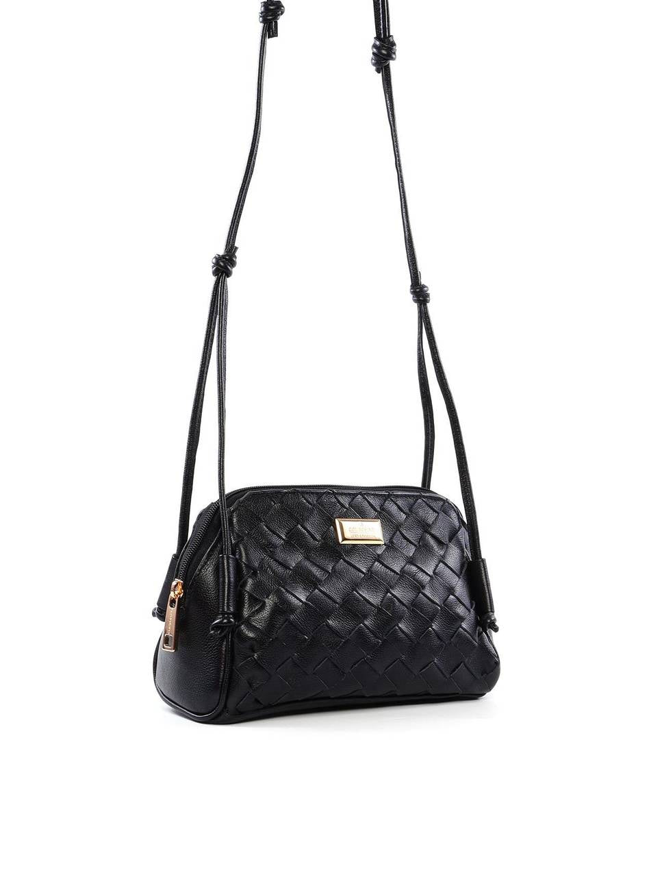 Bolsa Transversal Tressê com Alça Nó BSI-6440 - PR