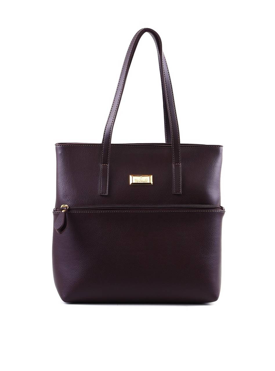 Bolsa Tote Transversal Média - Cacau BSI-5748 - CA