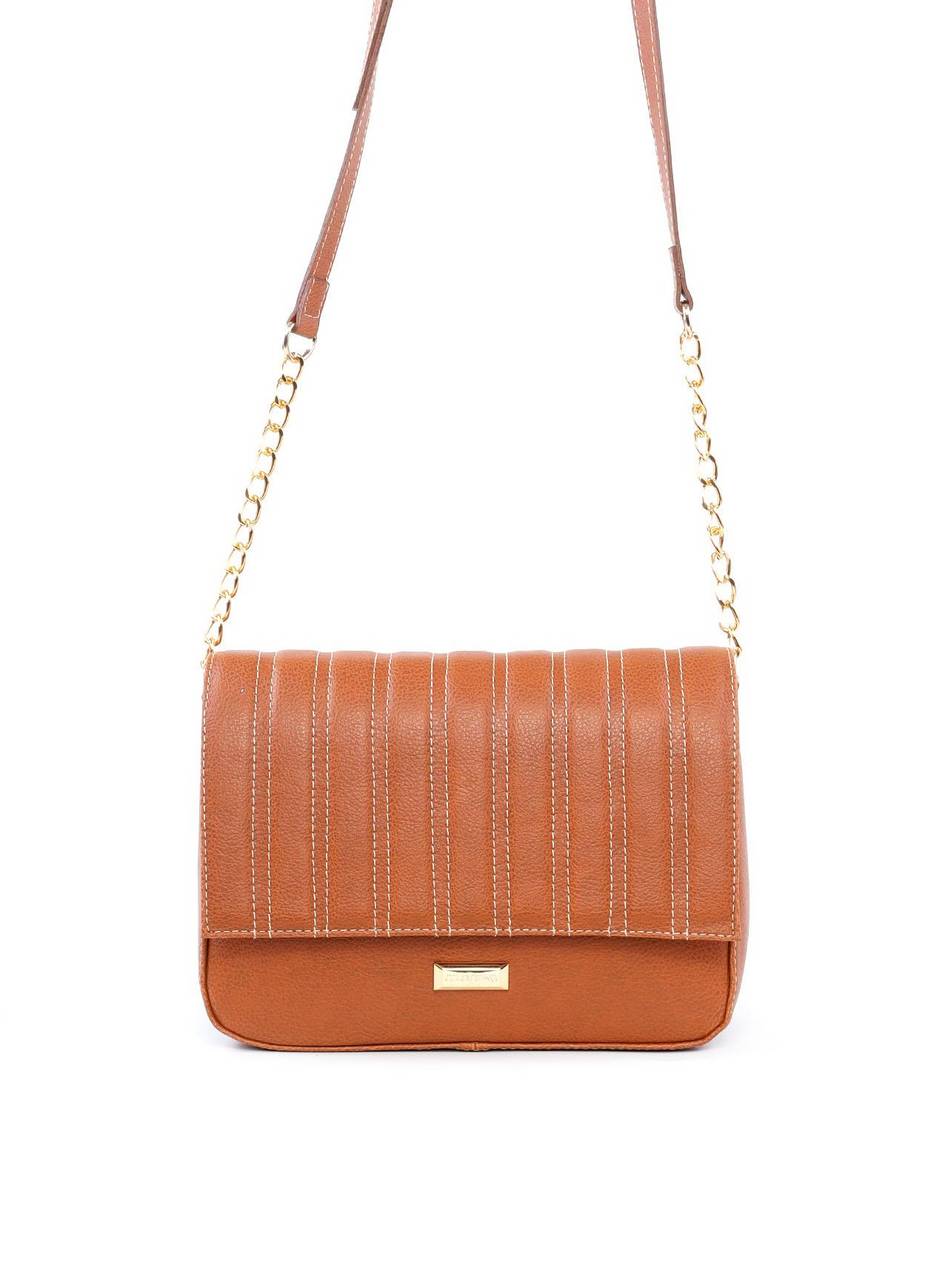 Bolsa Satchel com Costura na Tampa - Castor BSI-6214 - CS