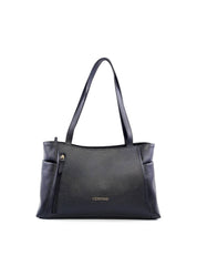 Bolsa Tote com Ziper Frontal Vertical - Preta BSI-6177 - PR