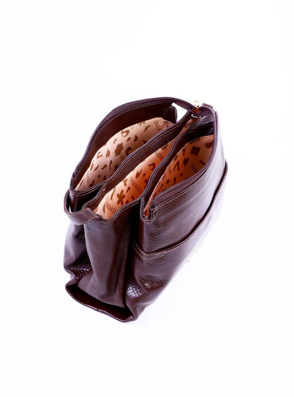 Bolsa Tote com 3 Divisórias - Cacau BSI-6331 - CA