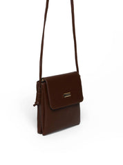Bolsa Carteira Transversal Quadrada com Fecho em Ímã Sintético - BSI-5982 - CA BSI-5982 - CA