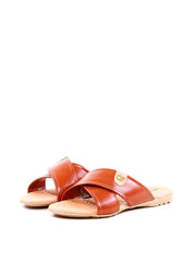 Rasteira Comfort Tiras Cruzadas Detalhe CF - Castor SDI-11988 - CS