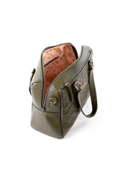 Bolsa Tote Arredondada em Matelasse - Verde BSI-6431 - VD