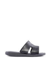 Chinelo Masculino com Recorte H - Preta SDI-12155 - PR