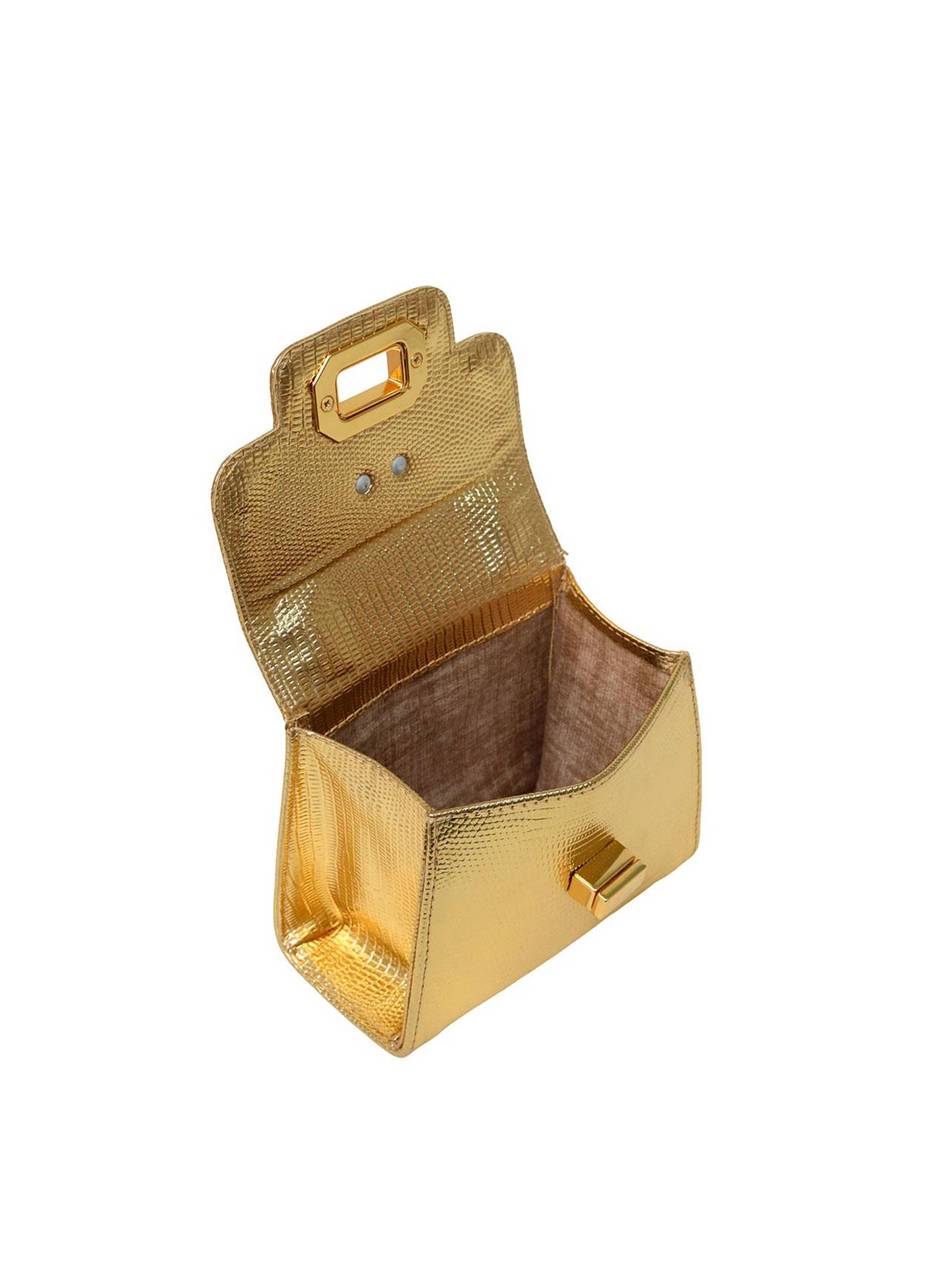 Bolsa Bag Pequena Transversal Alça Corrente Ouro BSI-5526 - AU