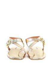 Rasteira Tira Lateral e Fivela - Ouro SDI-11967 - AU