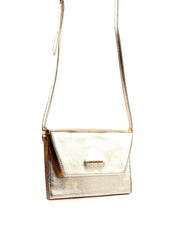 Bolsa Clutch Transversal Croco - Ouro BSI-6416 - AU