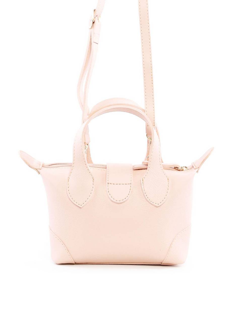 Bolsa Baú Transversal Pequena - Nude BSI-6272 - NU