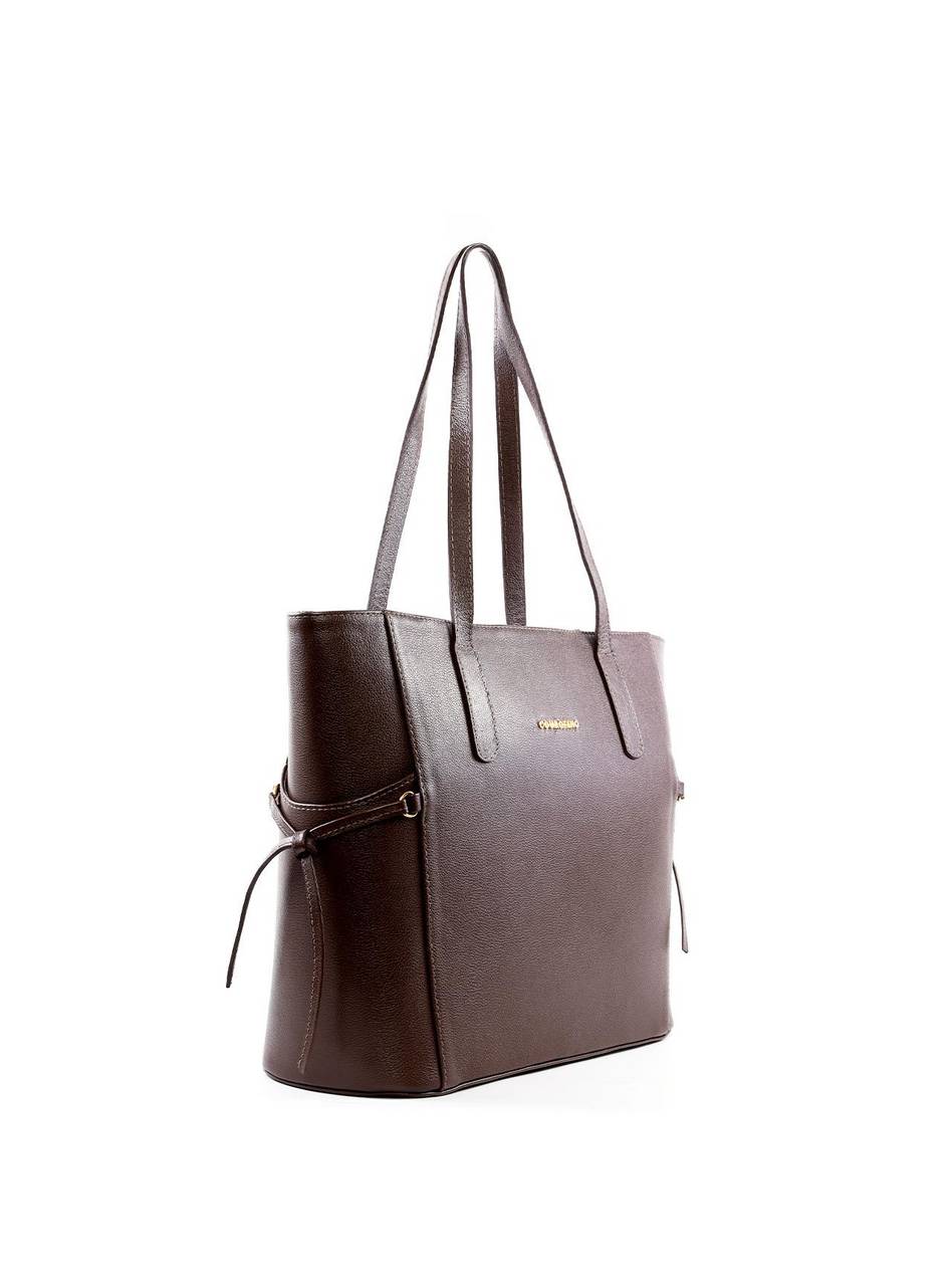 Bolsa Tote Grande com Bolso Lateral e Amarração BSI-6493 - CA