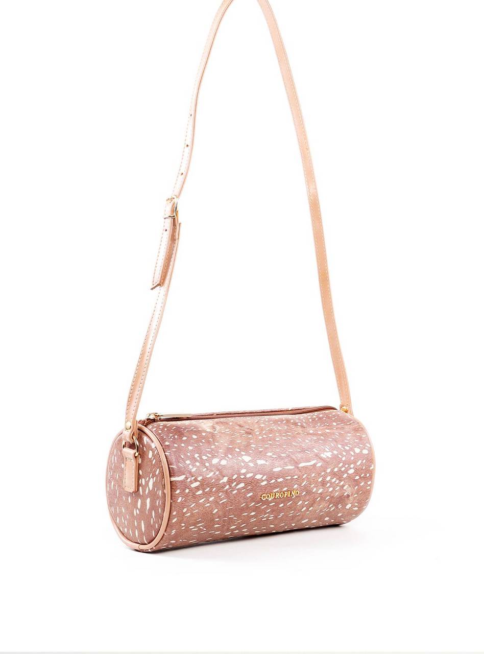 Bolsa Baguete Pequena Bowling - Animal Print BSI-6457AP