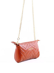 Bolsa Solange Clutch em Matelassê - Castor BSI-6299 - CS