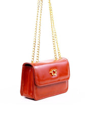 Bolsa Satchel Quadrada com Alça de Corrente - Castor BSI-6287 - CS