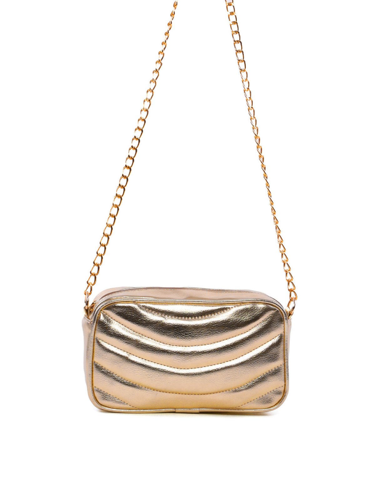 Bolsa Transversal Quadrada com Detalhe Matelassê BSI-6528 - AU