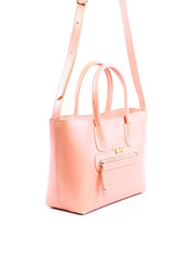 Bolsa Tote de Mão com Costuras - Nude BSI-6131 - NU