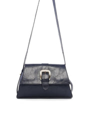 Bolsa Satchel com Maxi Fivela - Preta BSI-6164 - PR