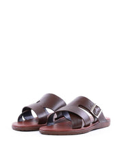 Chinelo Slide Masculino com Tiras Cruzadas - Cacau SDI-12082 - CA