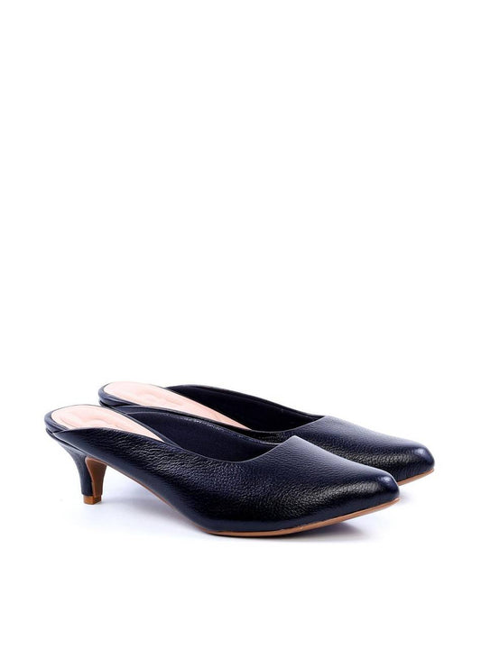 Sandália Mule Salto Kitten - Preta SDI-11739 - PR