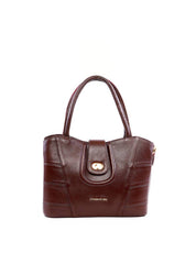 Bolsa Tote com Detalhes de Costura e Alça Dupla - Cacau BSI-6258 - CA