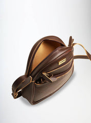 Bolsa Cantil Transversal Matelassê Cacau BSI-5809 - CA