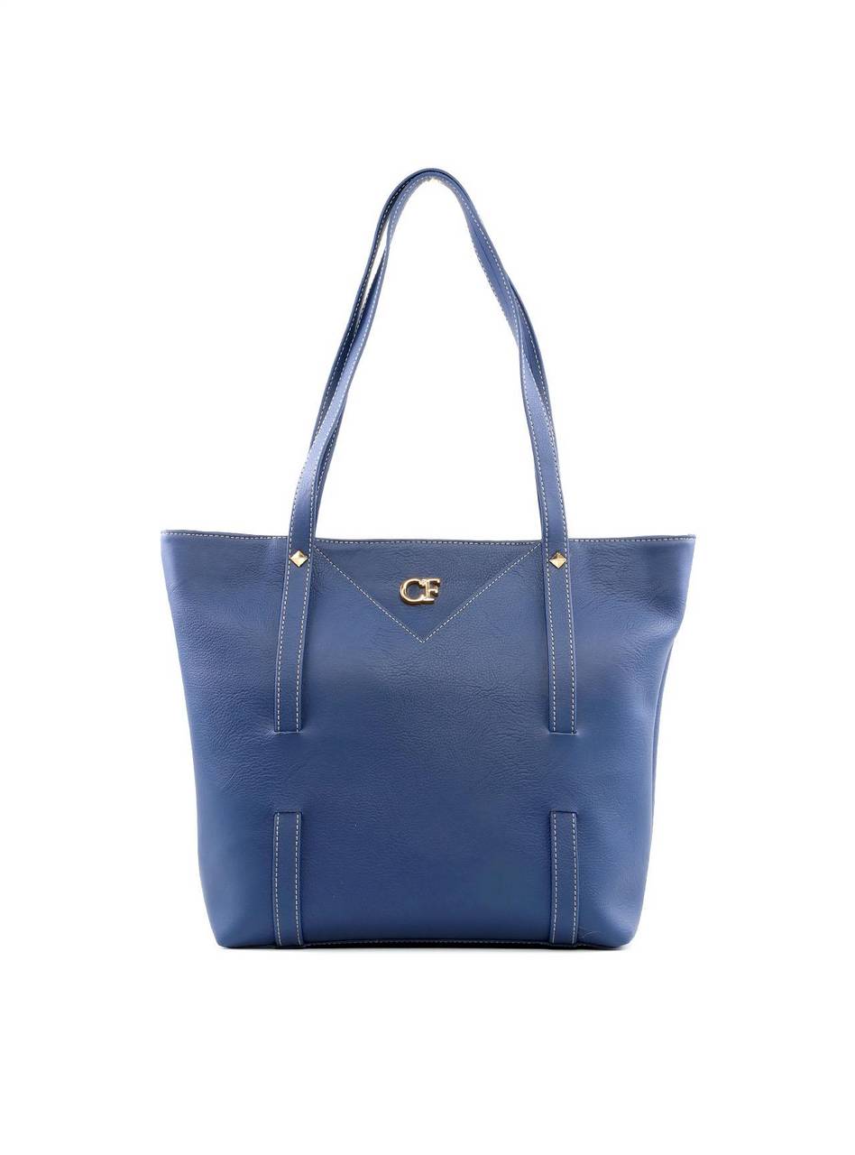 Bolsa Shopper com Alça Alongada - Azul BSI-6256 - AZ