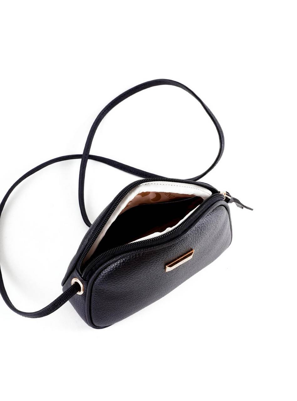 Bolsa Tote Transversal Arredondada - Preta BSI-6343 - PR