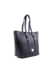 Bolsa Shopper com Fivela e Costura - Preta BSI-6224 - PR