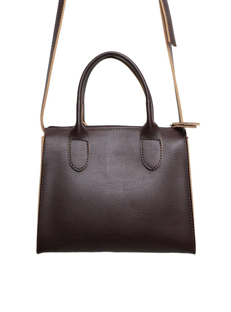 Bolsa Feminina Tote Transversal Sintético Cacau BSI-5819 - CA