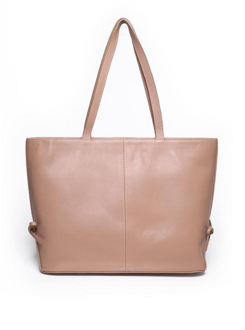 Bolsa Tote Mão Couro Nude BSI-5812 - NU