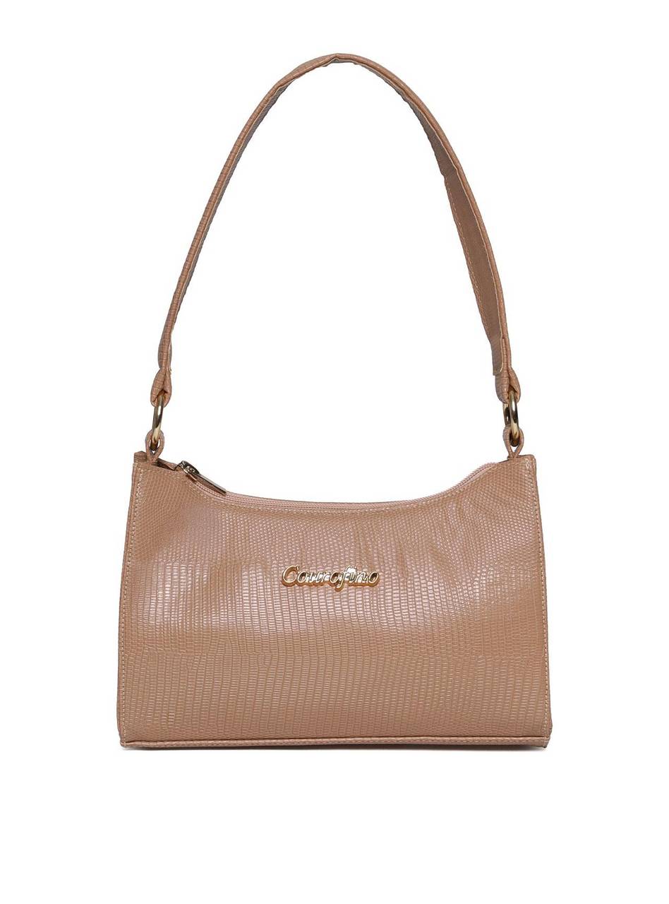 Bolsa Hobo Média Tiracolo Nude BSI-5751 - NU