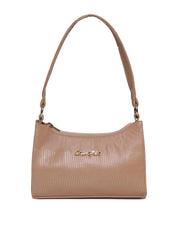 Bolsa Hobo Média Tiracolo Nude BSI-5751 - NU