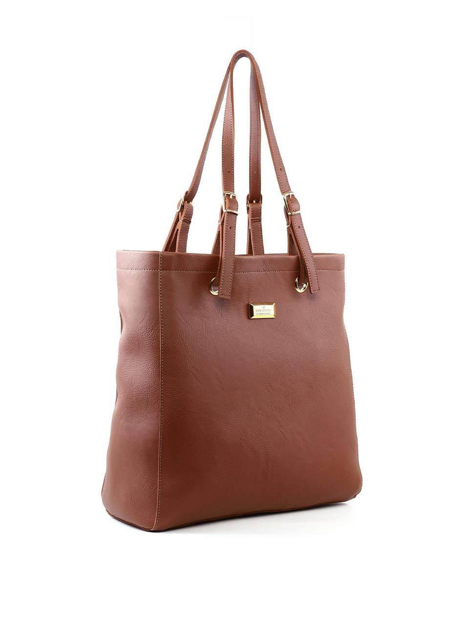 Bolsa Shopper com Fivelas na Alça - Cacau BSI-6365 - CA