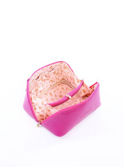 Necessaire Feminina Retangular com Alça de Mão - Pink NSI-139 - PK