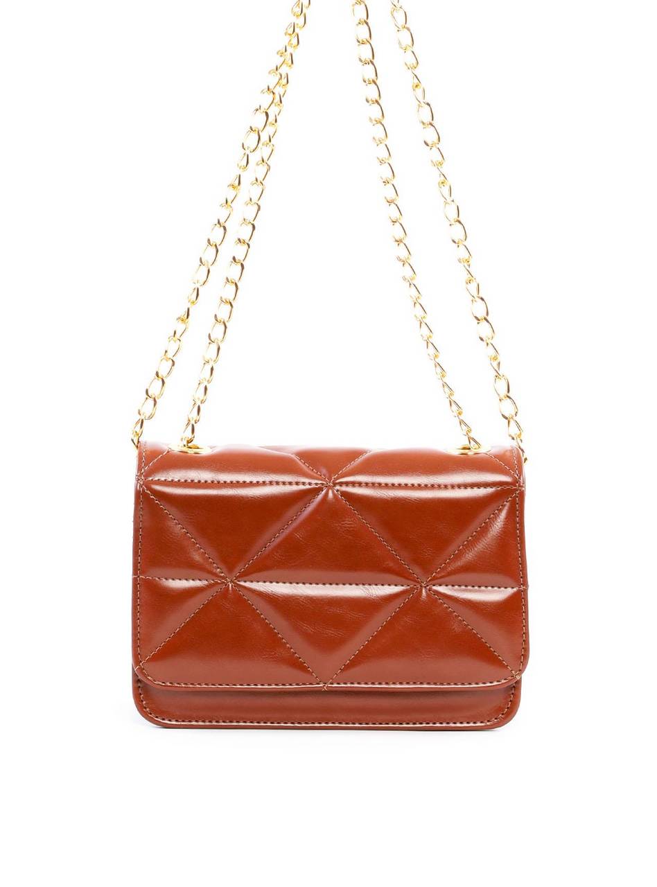 Bolsa Satchel Metalassê com Alça Transversal - Castor BSI-6286 - CS