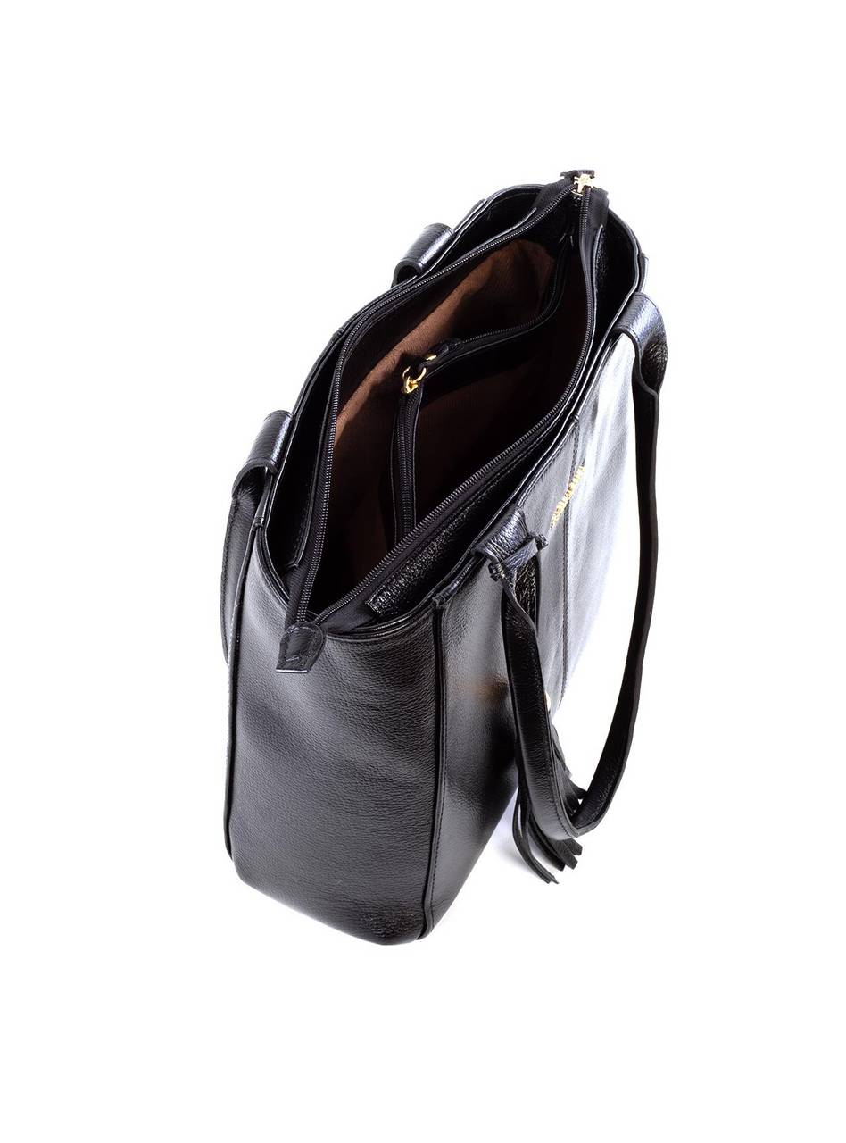 Bolsa Shopper com 3 Divisórias - Preta BSI-5674 - PR