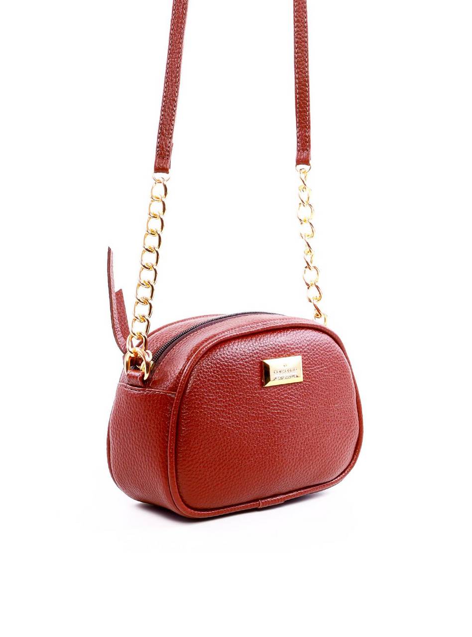 Bolsa Baú Transversal com Bolso Traseiro - Cacau BSI-6285 - CA