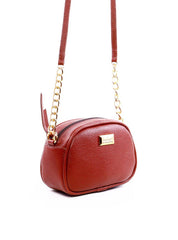 Bolsa Baú Transversal com Bolso Traseiro - Cacau BSI-6285 - CA